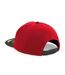 Casquette ajustable original rouge classique / noir Beechfield