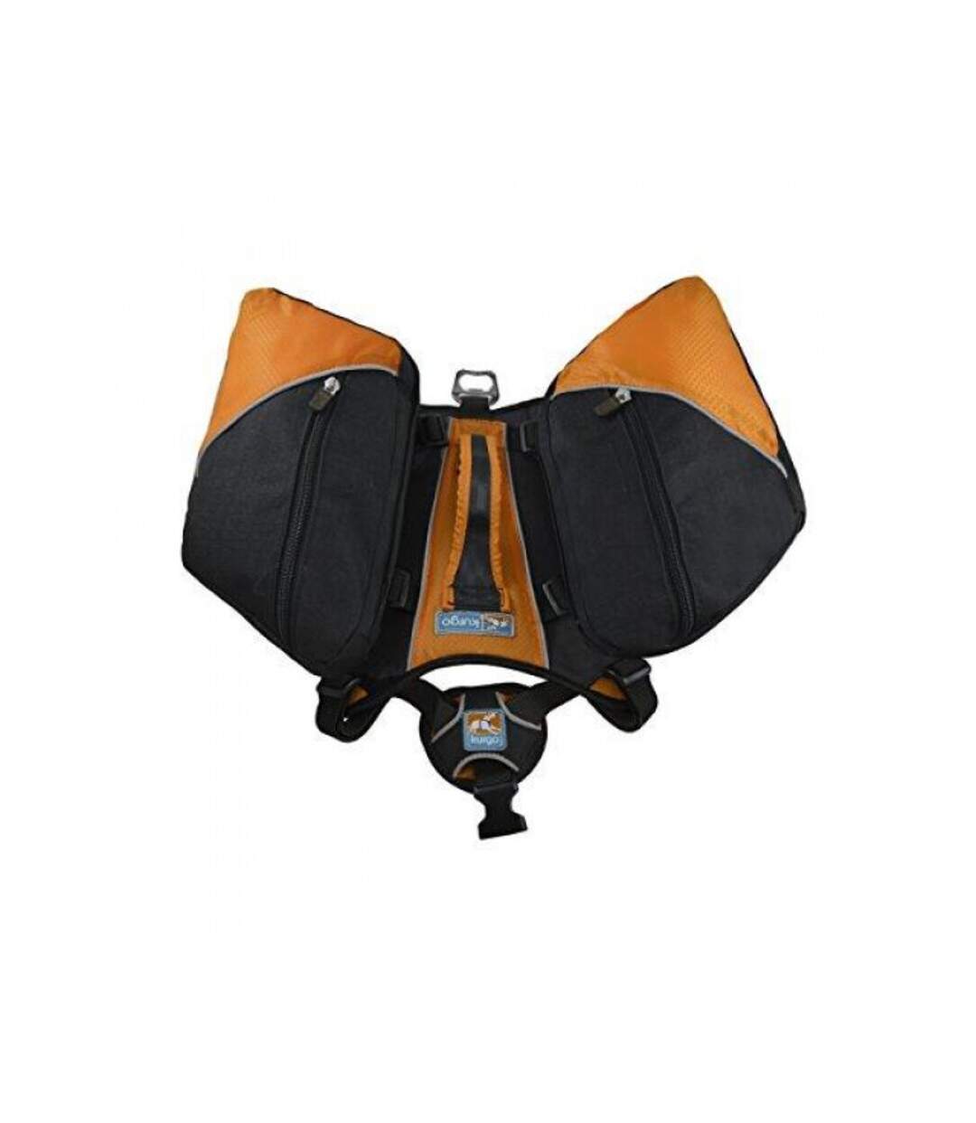 Big baxter dog backpack 22kg 50kg black/orange Kurgo-2