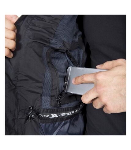 Edwin manteau imperméable homme noir Trespass