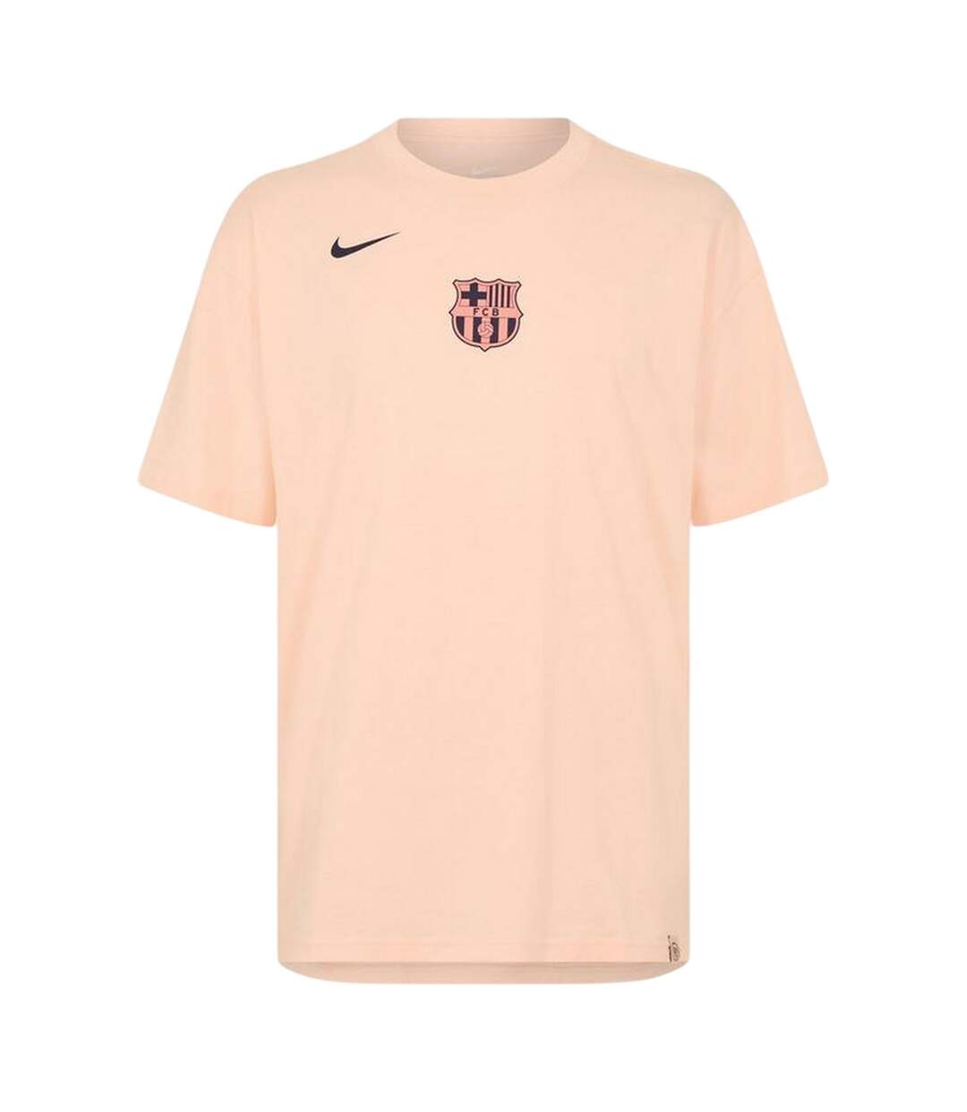T-shirt Motif/style Fc Barcelone T90 Homme Beige Nike-2