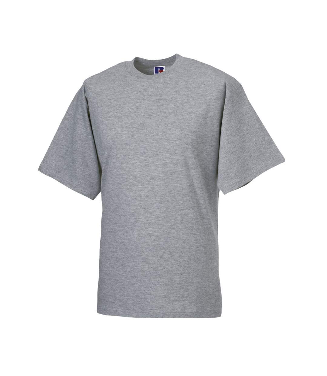 T-shirt à manches courtes homme gris clair Russell