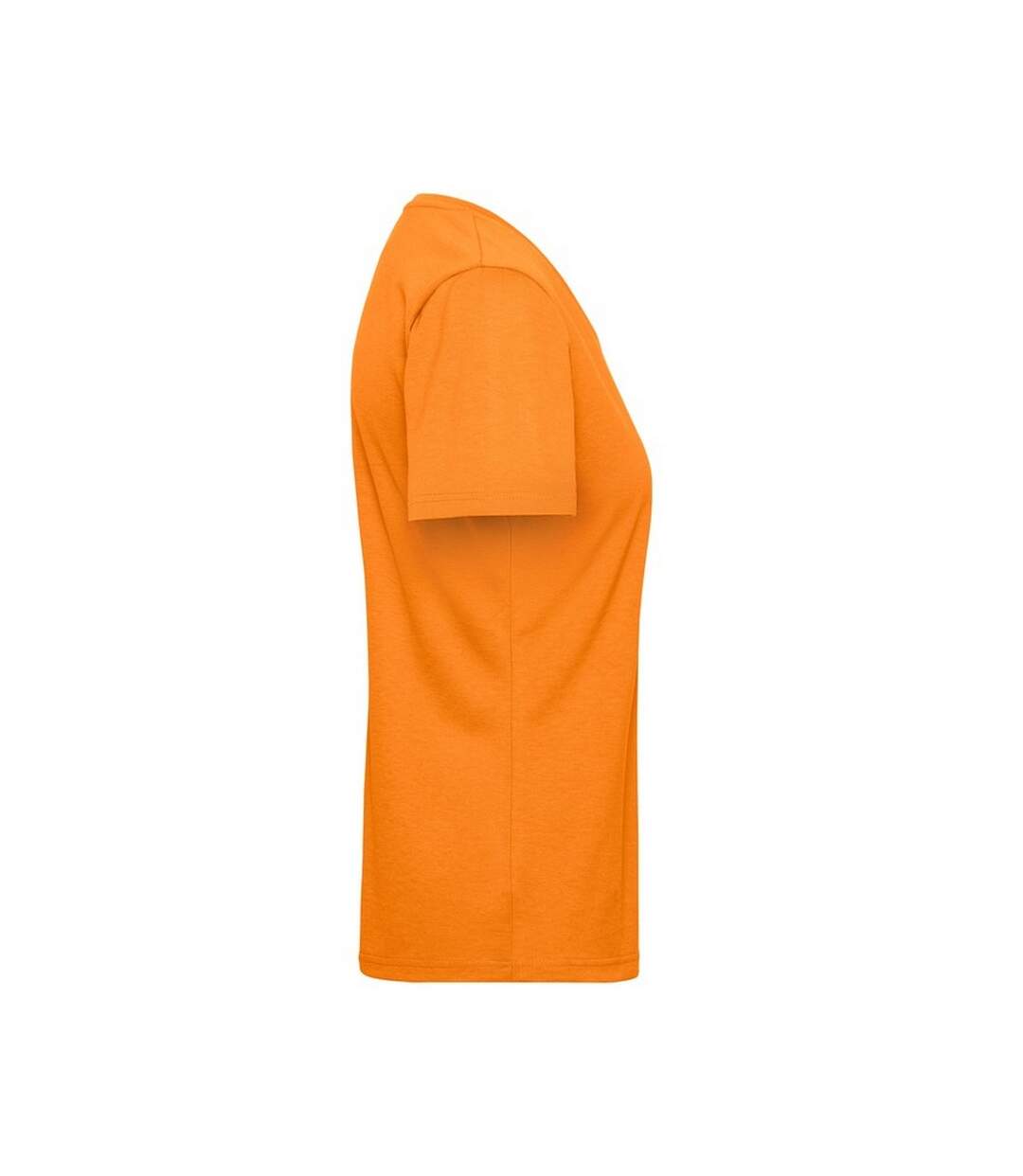 T-shirt Bio Workwear Femme Orange James And Nicholson-3
