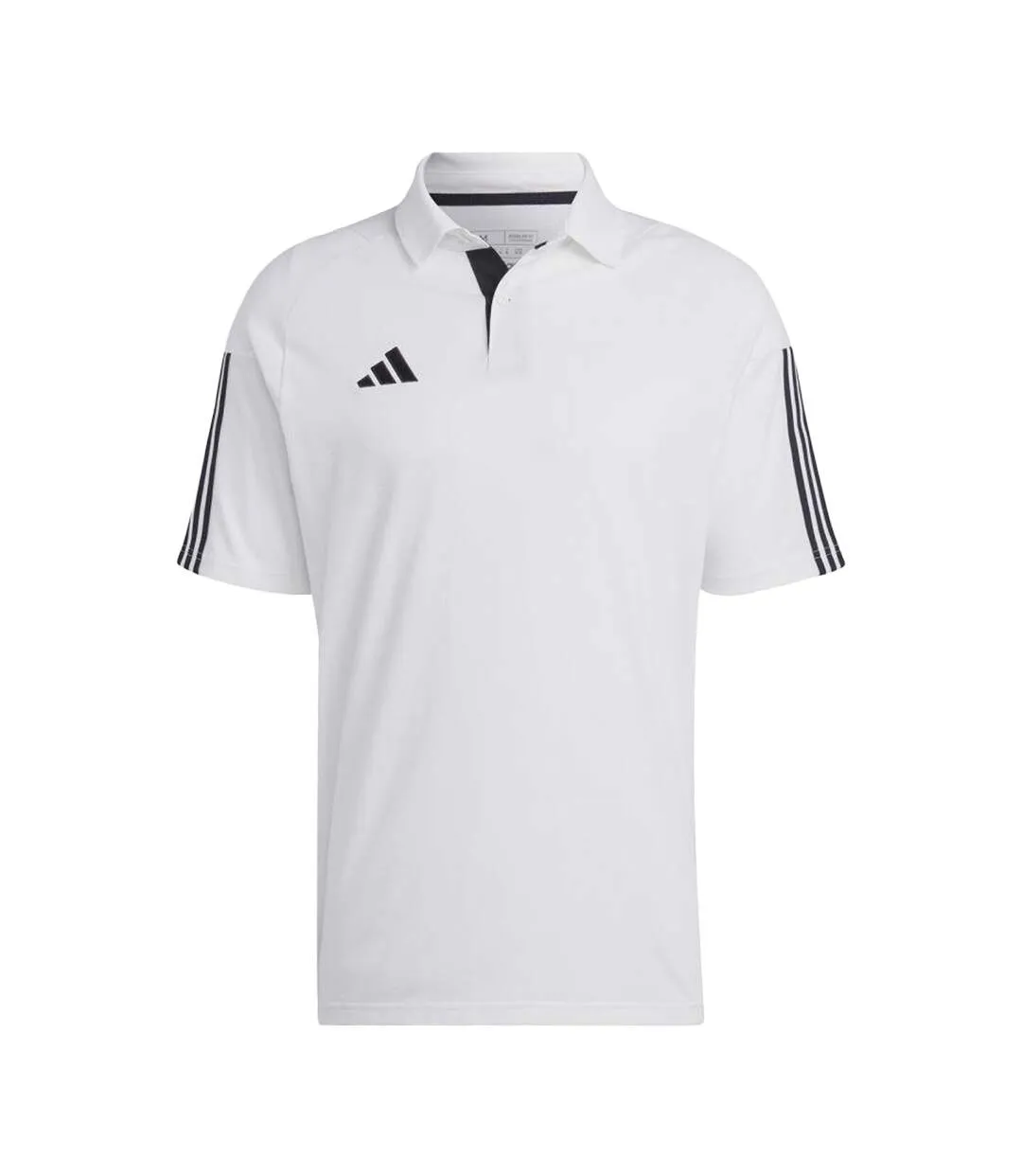 Polo Tiro Homme Blanc Adidas-2