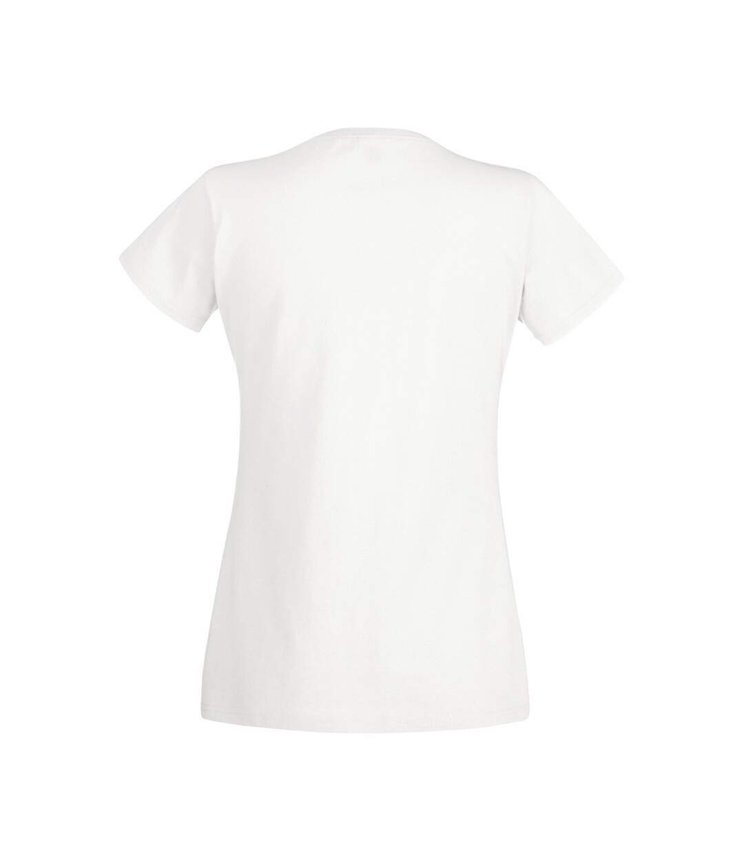 T-shirt valueweight femme blanc Fruit of the Loom-2