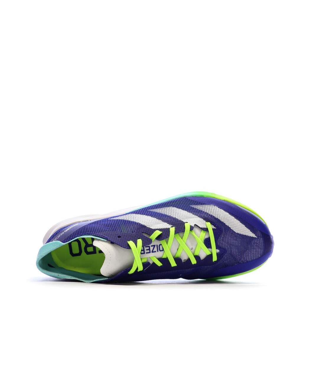 Chaussures de running bleu/blanc homme adidas adizero adios-4