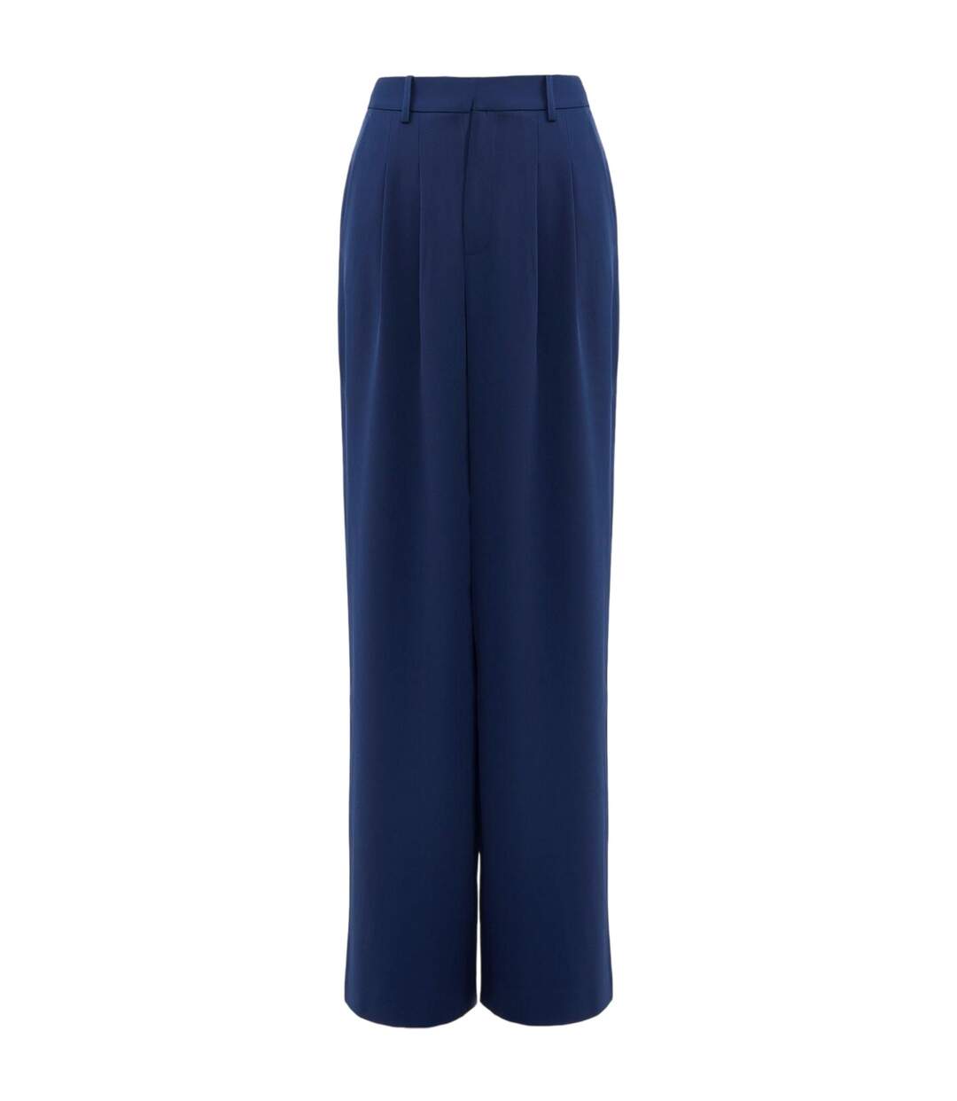 Pantalon De Costume Motif/style Plissé Harry Femme Bleu Nuit French Connection-2