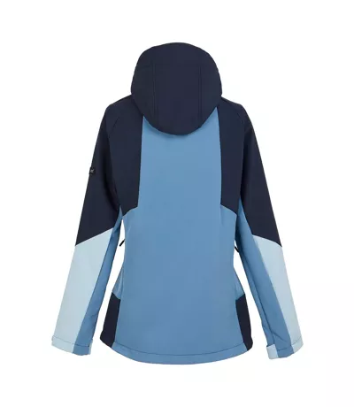 Veste Softshell Desoto Femme Bleu Marine Bleu De Gris Regatta