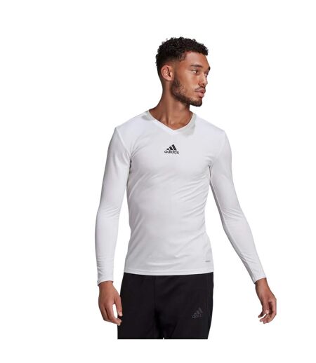 T-shirt Team Base Homme Blanc Adidas
