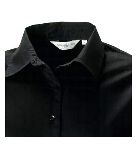 Collection Chemisier À Manches Longues Femme Noir Russell