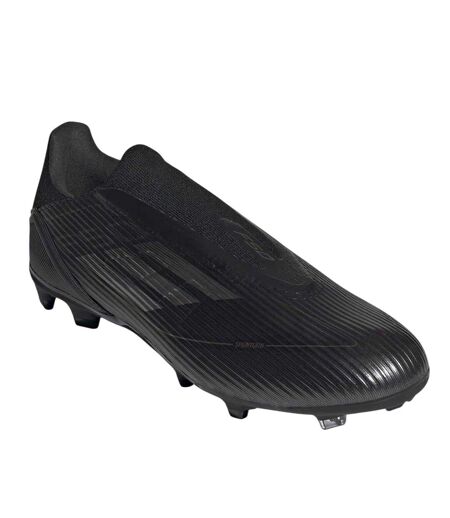 Unisex Adult League Firm Ground Football Boots Black Silver Adidas