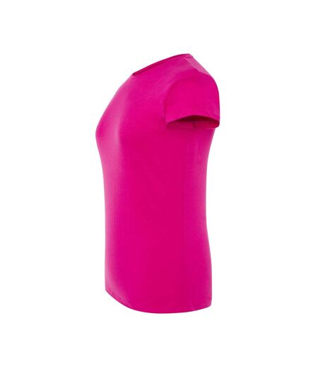 T-shirt Premium Femme Fuchsia JHK