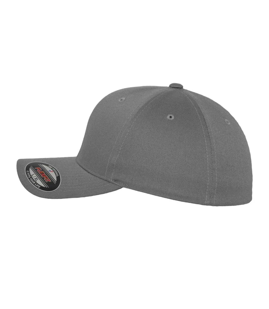 Casquette De Baseball Adulte Gris Flexfit-3