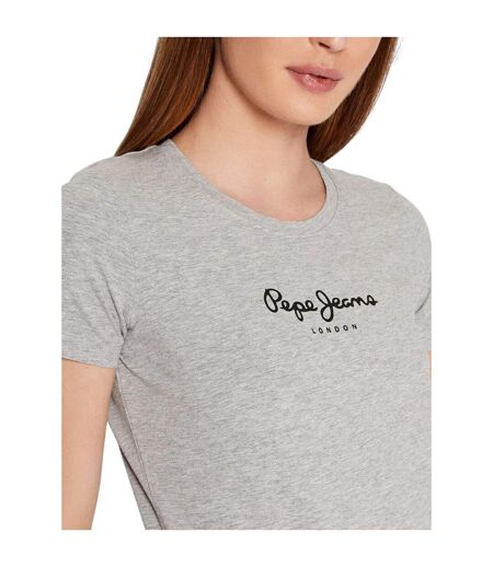 T-shirt Femme Gris Pepe Jeans