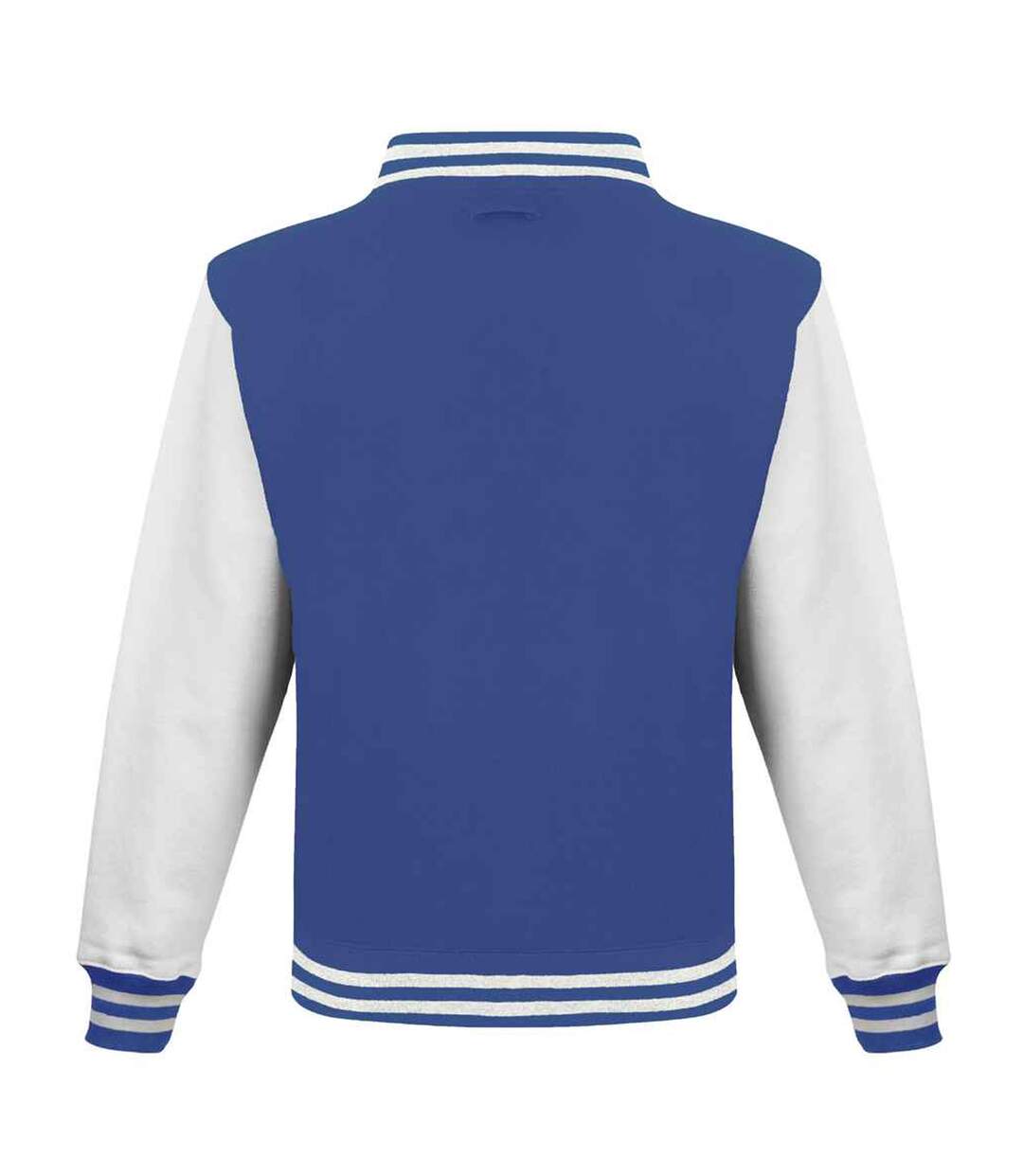 Blouson d´université adulte bleu roi / blanc Awdis-2