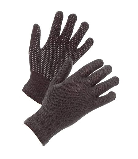 Shires Gants d'équitation unisexe Suregrip pour adultes (Noir) - UTER714