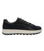 Mens Gilmore Leather Lace Up Trainers Black Nicholas Deakins-1