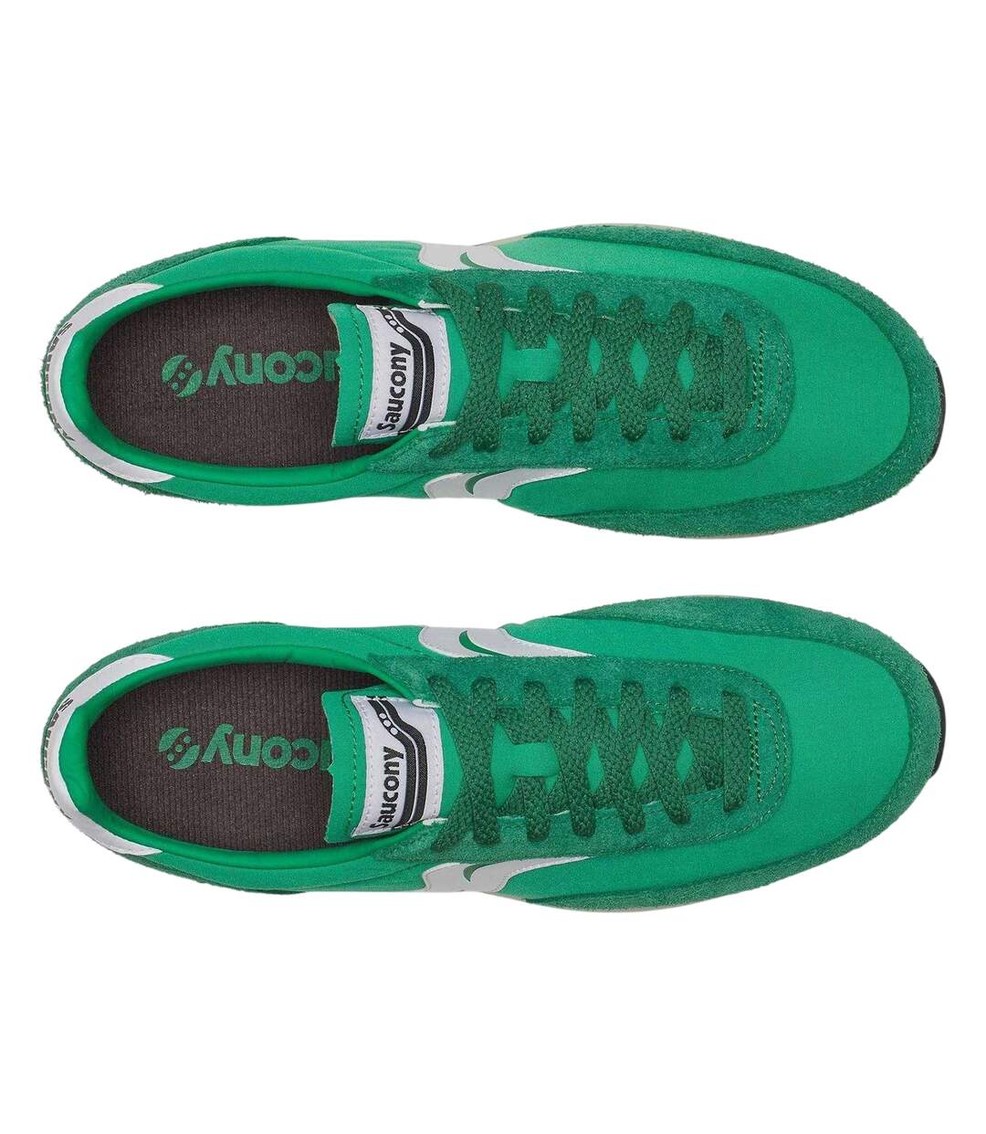 Baskets Motif/style 80 Femme Vert Saucony-4