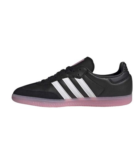 Mens Samba Club Juventus Fc Leather Trainers Black White Pink Adidas