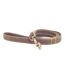 Ancol Timberwolf Leather Dog Slip Lead (Sable) (1m x 19mm) - UTTL5192