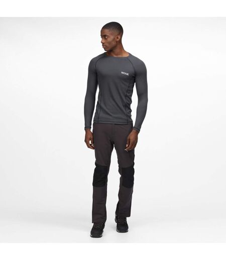 Pantalon Questra Homme Cendre Noir Regatta
