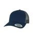 Casquette trucker retro adulte bleu marine / marron grisâtre Flexfit Flexfit