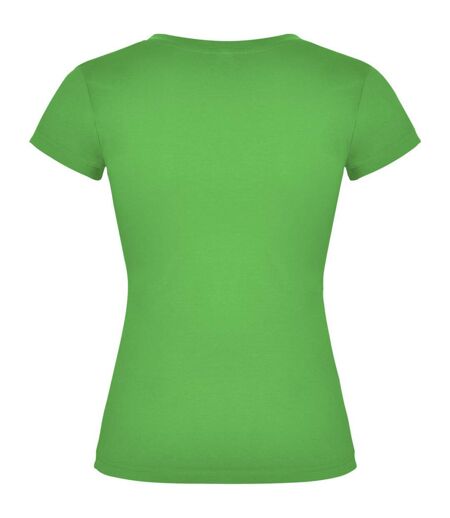 Womens/ladies victoria t-shirt tropical green Roly