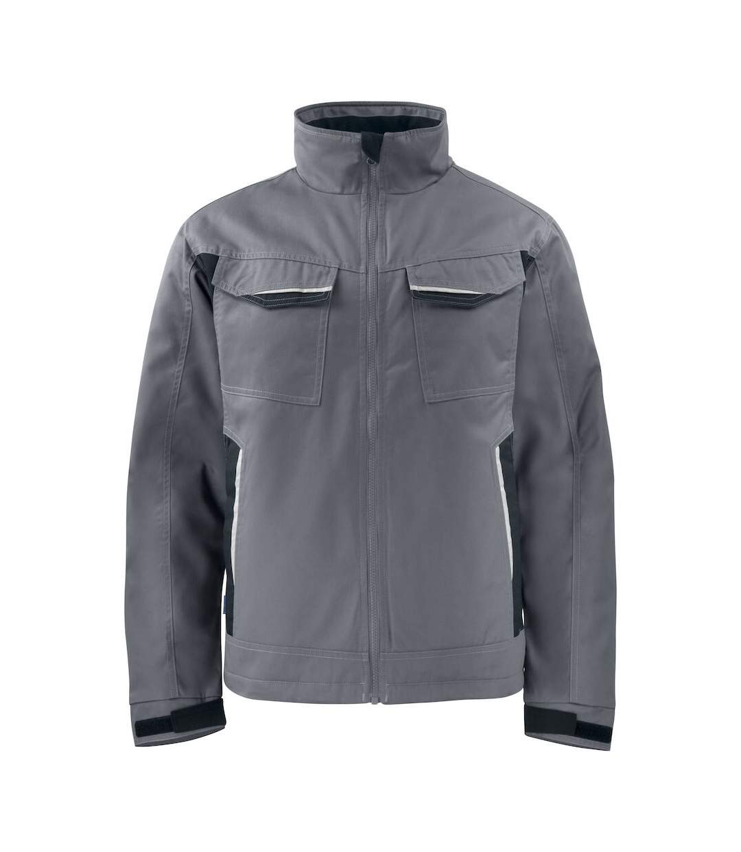 Mens Contrast Padded Service Jacket Grey Projob-1