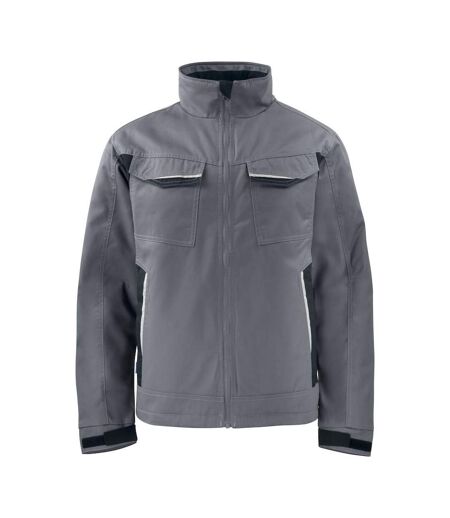 Mens contrast padded service jacket gray Projob