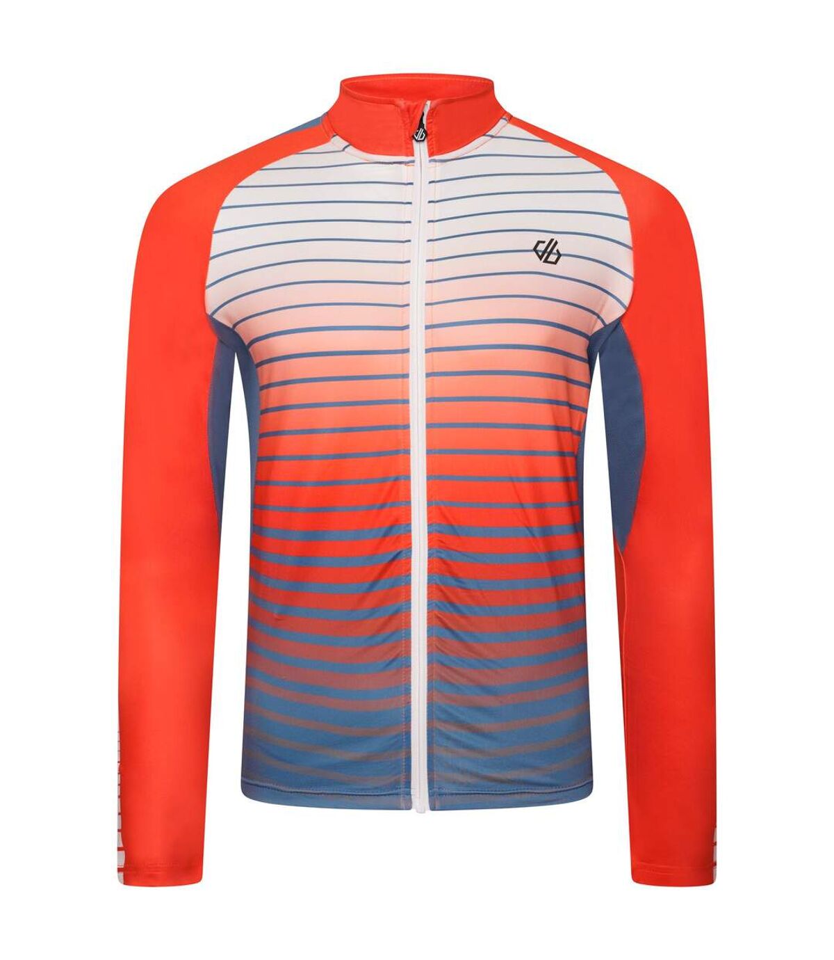 Dare 2B Mens AEP Virtuous Underlined Long-Sleeved Cycling Jersey (Stellar Blue) - UTRG7023