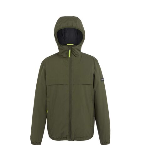 Mens Wiltom Waterproof Jacket Dark Khaki Regatta