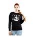 Disney - Sweat MICKEY MOUSE NY KICKING - Femme (Noir) - UTBI8748-2