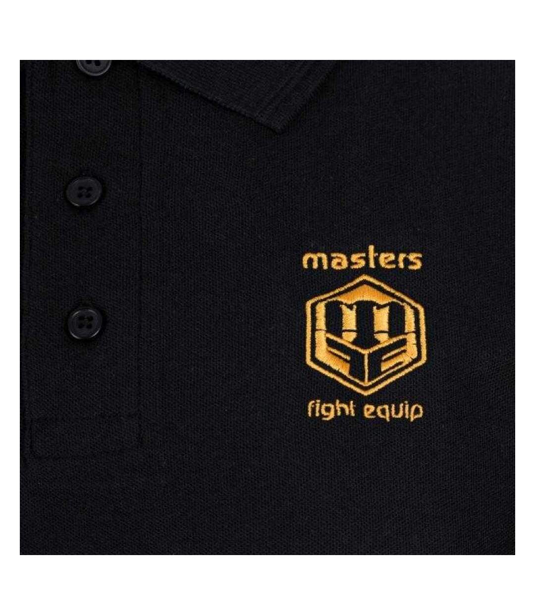 Polo Basic Homme Noir Masters-3