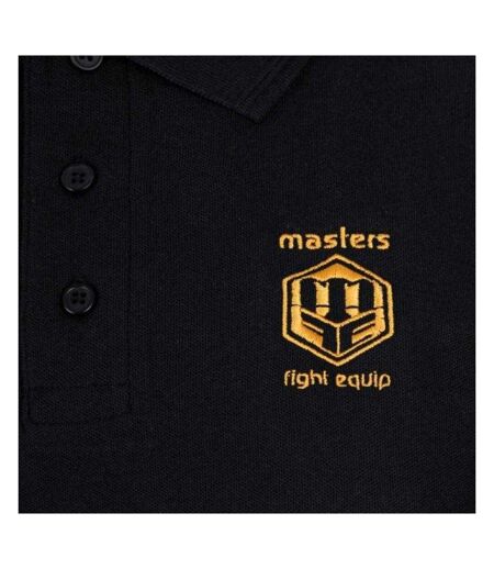 Polo Basic Homme Noir Masters
