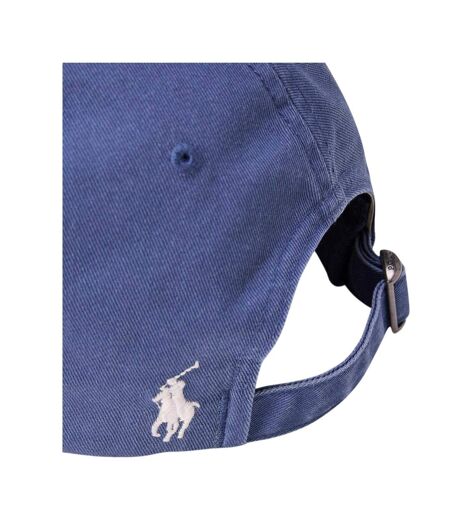 Embroidered Logo Baseball Cap Blue Ralph Lauren