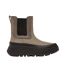Womens/ladies Water Resistant Flatform Chelsea Boots Grey FitFlop-1
