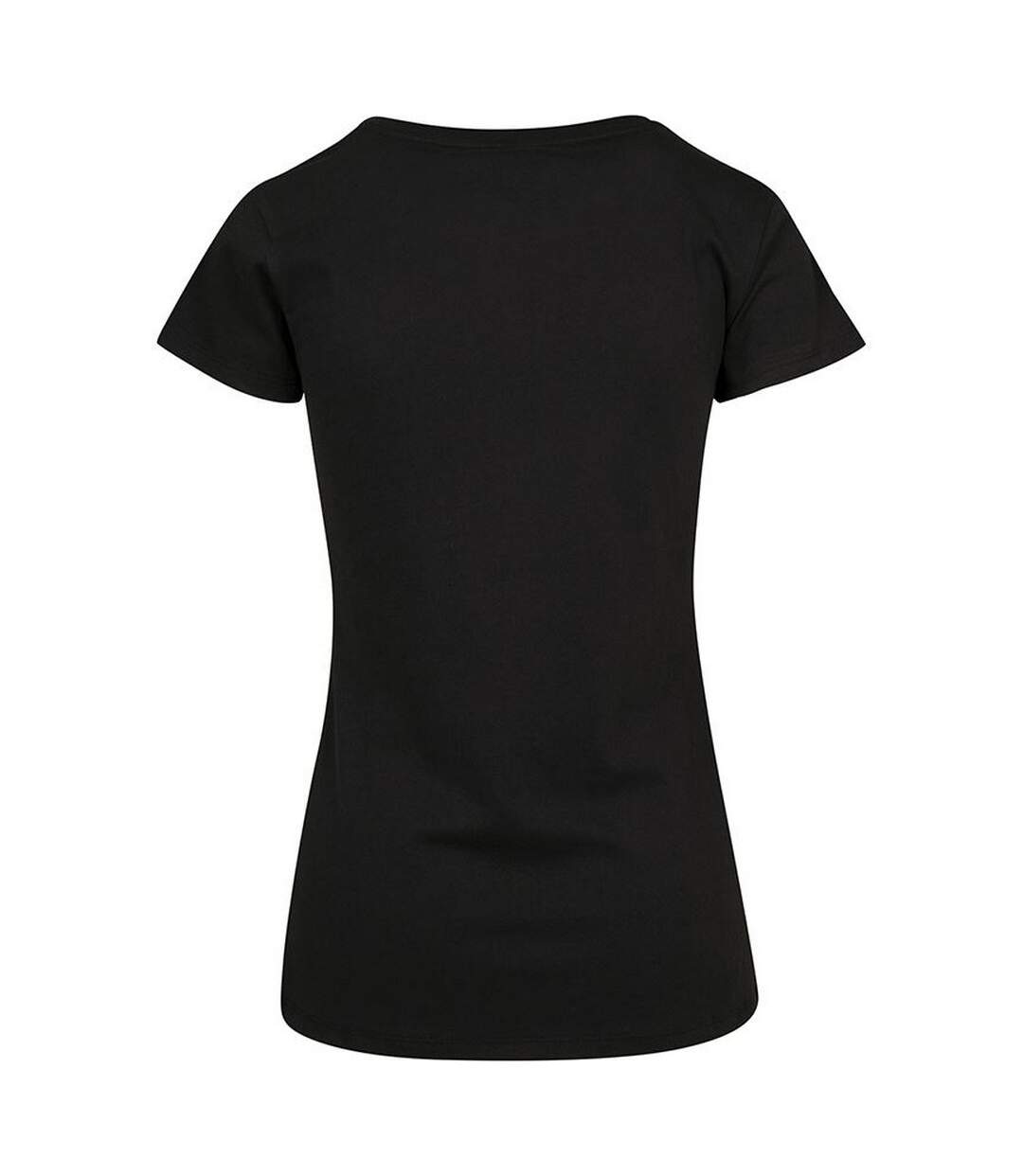 T-shirt femme noir Build Your Brand-2