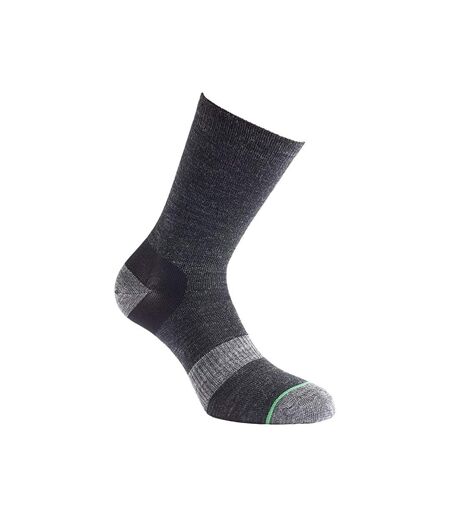 Mens approach walking socks charcoal grey 1000 Mile