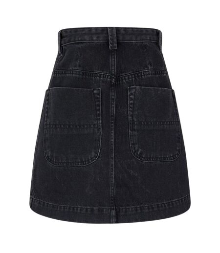 Mini Jupe Femme Noir Gris Bleu Denim Diesel