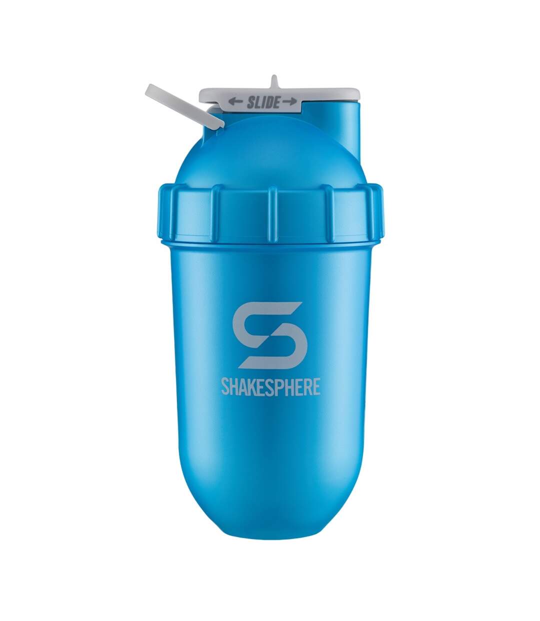 Shaker pour protéine 700 ml cyan métallique ShakeSphere-1