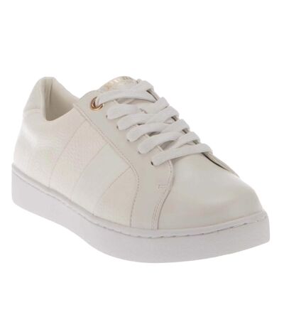 Womens/ladies eilans trainers white Dune London