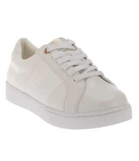 Womens/ladies eilans trainers white Dune London