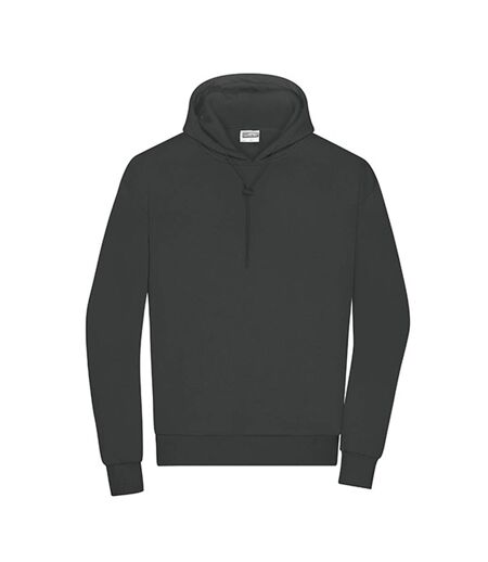 Sweat À Capuche Homme Graphite James And Nicholson