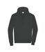 Sweat À Capuche Homme Graphite James And Nicholson-1
