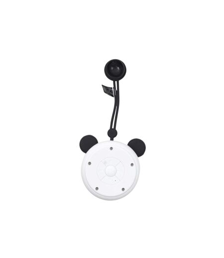 Enceinte Ventouse Waterproof Panda 22cm Blanc