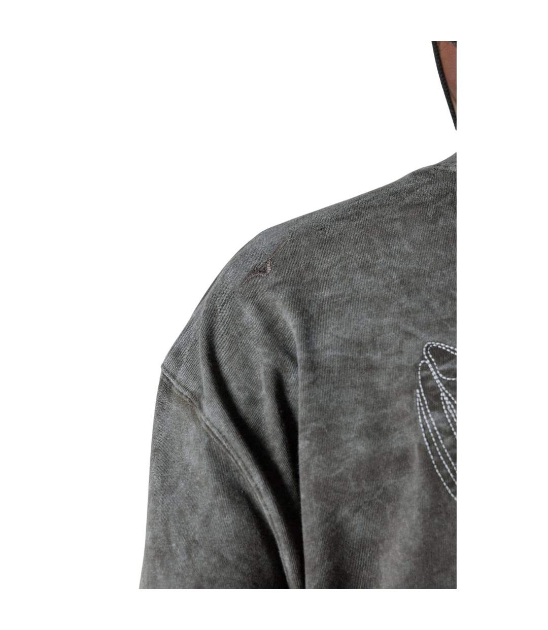 T-shirt Manches Longues Sportstyle Floratech Homme Gris Mizuno-3