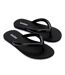 Unisex Adult Rubber Beach Flip Flops Black White Airflow-3