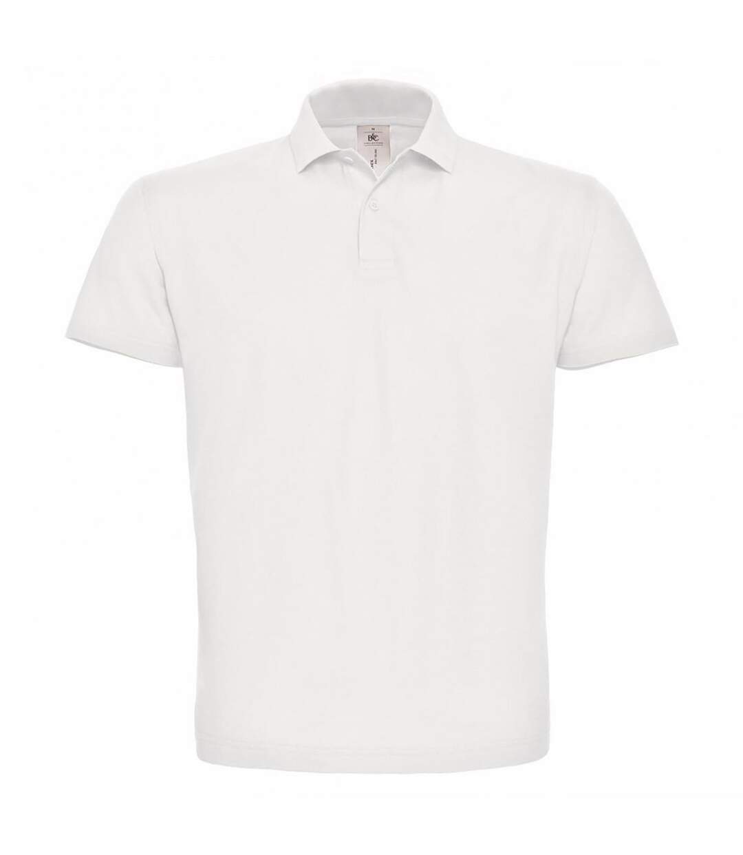B&c Id.001 Polo À Manches Courtes Pour Hommes Blanc B And C-2