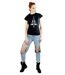 Disney Femme/Les femmes - T-shirt en coton avec arbre de Noël Frozen (Noir) - UTBI21924-4