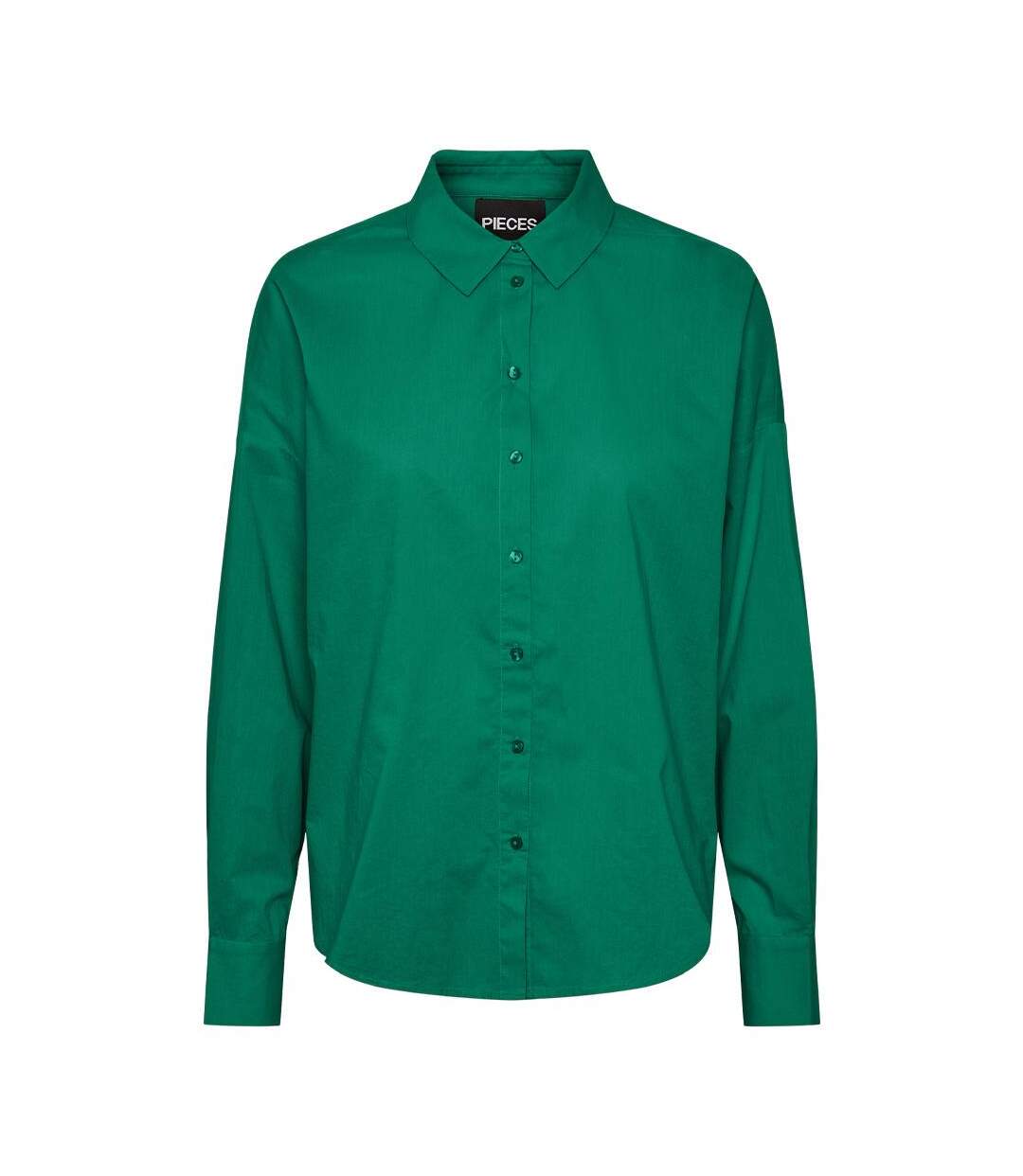 Chemise manches longues vertes femme pieces tanne-1