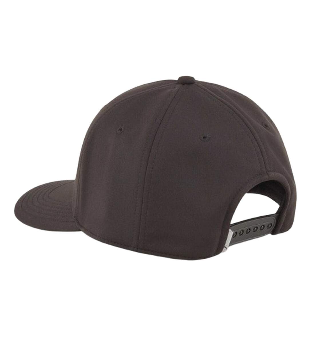 Mens Embroidered Logo Thermal Golf Cap Black White Puma-2